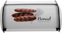 Kichvoe Bread Box Iron Storage Container Kitchen Desktop Organizer for Breads and Snacks Design for Home and Bakery Use