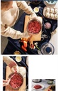 Electric Meat Grinder Food Processor, 350W Multi-Function Chopper with 3 Stainless Steel Bowls (0.8L, 1.2L, 1.5L), for Meat, Vegetables & Baby