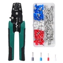 HASTHIP 200 Pcs Fio Crimper Kit, 4 Tamanhos, 22-10 AWG Crimp Conectores
