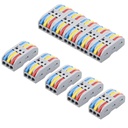 Conector de clip de fio XELYTON, Terminais de conexão universais, Conectores elétricos de splices de circuito em linha, Conecção rápida e montar gratuitamente Kit de splicing elétrico para compacto (3 em 3 fora, 5)