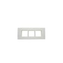 Âncora por Panasonic Penta Modular 6 Módulo Placa Regular para Switchboard, Placa branca 6M, (65906)