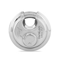 Fechaduras Godrej I Duralock Ultra XL+ 90mm I 3 Chaves I Duralock para Fechamento de Portão I para obturadores, Lojas e Escritórios I com SS304 Corpo de Aço Ultra XL+ Tecnologia I acabamento de prata 1 ano de garantia