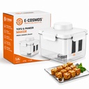 E-COSMOS® Tofu fabricante e draining Mold, removedor de água de mola de aço inoxidável para Tofu, Paneer & Iogurte grego, BPA-Free Food-Safe Maker para Tofu Firm & Extra Firm