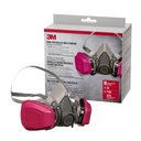 3M P100/OV Odor/Particulado Respirador Reusável Multi-Purpose 65021, Cartucho Orgânico de Vapor NIOSH-APPROVADO, Médio