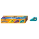 Fita Mini Correção BIC Wite-Out, Branco, Pacote de 12 Count, Sem Tempo Seco