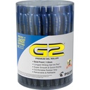 Piloto G2 Premium Gel Roller Pen, retrátil e recarregável, ponto negrito 1 mm, tinta azul, 36 contagem