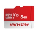 HIKVISION Extreme 8GB microSDXC Memory Card Class 10, V30 Leia, 10MB/s Write Speed Compatible with Smartphones, Camera, CCTV Proteção contra quedas .