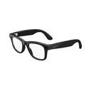 Ray-Ban Meta (Gen 1), Wayfarer, Grande preto brilhante □ óculos de IA inteligentes para homens, mulheres. 12 MP câmera ultra-wide, alto-falantes de ouvido aberto para áudio, gravação de vídeo e Bluetooth. Livre Lentes. Tecnologia de desgaste.