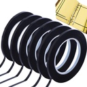 GoProver conjunto de 6 pcs 3mm 1/8 polegadas raio largura gráfico, 108 pés pés de comprimento por rolo