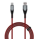 boAt Tipo A a C 65W Cabo de carregamento rápido com transferência de dados de 480 Mbps, cabo sem emaranhamento em Premium Nylon Braided Design e liga de alumínio durável Shell (Vermelho Marciano)