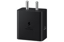 Samsung original 45W tipo C adaptador de viagem com cabo, preto