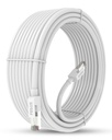 Cabo Ethernet FEDUS Cat6, 15 metros de alta velocidade 550MHZ / 10 Gigabit UTP LAN Internet RJ45 Wire, Patch Computer Cord Categoria 6 fios para Modem