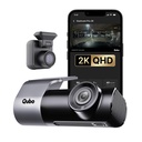 Qubo Car Dashcam [Novo lançamento] Pro 2K Frente + Traseiro por Hero Group (Grupo de Heróis) Dual Channel Dash Cam (Visão de ângulo largo)