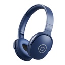 pTron Studio w/ 60Hrs Playtime, Auscultadores Over-Ear sem fio com HD Mic, Dual-Dispositivo de Emparelhamento, Som Imersivo, Drivers 40mm, BT5,4, 3,5mm Aux Port, Fenda de Cartão TF e Tipo C Carregamento Rápido (Azul)
