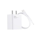Carregador M 33W SonicCharge 3.0 USB para telefones celulares, Branco