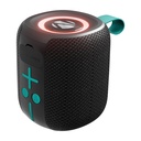 Zebronics 2026 Lançar alto-falante portátil Bluetooth, RMS 5W, até 10Hrs Playback, Radiador Passivo, TWS, BT v5.4, USB e mSD, 9 modos RGB, prova de splash, carregamento tipo C (Pod Sonic 15)
