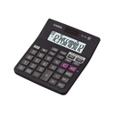 Casio MJ-12D 150 Passos Verifique e Corrija Calculadora Financeira Desktop, Preto