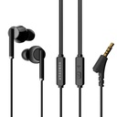 GOBOULT WiredX 250 fones de ouvido com 3,5 mm Jack, 12mm Baixo Drivers, controles em linha, fones de ouvido com microfone
