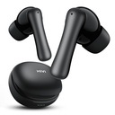 Mivi DuoPods Marathon Earbuds Wireless (Earbuds Marathon Marathon sem fio) Carregamento rápido (70H Playtime) BT v5.3 Drivers (13mm) Cancelamento de ruído (IPX4.0 TWS)