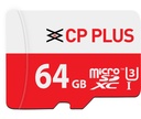 CP PLUS 64GB microSDXC Cartão de memória grau UHS-3 Classe 10, até 70 Mbps Leitura e 30 Mbps Velocidade de escrita com alto desempenho de transferência de dados e menor consumo de energia para dispositivos portáteis