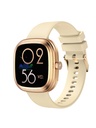 Fastrack Ryz relógio inteligente para as mulheres com 1,72” Exibição Super Ultra VU,Dinâmica 60Hz Taxa de atualização, Voz IA, Coroa Funcional, 1ATM, Chamada BT, HRM, SpO2 & Vários Estilos Menu,24/7 Suite de Saúde - Light Bege
