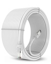 Cabo Ethernet FEDUS Cat6, 10M de alta velocidade 550MHZ / 10 Gigabit Speed UTP LAN cabo, cabo de rede cabo de Internet RJ45 cabo LAN fio, Patch cabo de computador Gigabit Categoria 6 fios para Modem,WHITE
