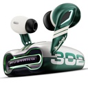 GOBOULT Mustang Torq Wireless em fones de ouvido com 60H Playtime, Suporte App, Quad Mic ENC, 45ms baixa latência, 13mm Driver, Breathing LEDs, Made in India Ear Buds Wireless (Green)