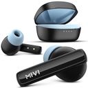 Mivi DuoPods Sincronização em Earbuds 60H Playtime Bluetooth Earphones Wireless Não há Earbuds ENC para chamadas claras 13mm Drivers Ear Buds Wireless Modo de jogos 5,3 TWS ENC Earbuds Estilo