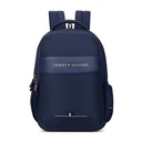 Tommy Hilfiger Joshua Poliéster Unisex 15 Inch Laptop Backpack - Marinha Capacidade 21 Ltr Ou Correia Acolchoada e Ajustável Resistante à Água 3 Compartimento