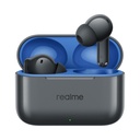 Realme Buds T200 True Wireless Earbuds com áudio Hi-Res, 12,4mm Dynamic Bass Drivers, 32 dB ANC, Quad Mic, 45ms Latency, até 50 Hrs Playback, Fast Charge, IP55 Rated, BT 5.4 (Mystic Grey)