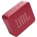 JBL Go Essential com baixo rico, alto-falante Bluetooth ultra portátil sem fio, cores vibrantes, impermeável, tipo C (sem microfone, vermelho)