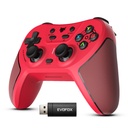 EvoFox One S V2 Universal 3-Mode Wireless Gaming Controller, 1000Hz HallSenseTM Precision Joysticks, BT, 2.4GHz & Wired, Macros, Carregamento rápido tipo C, PC, Mobile, Android TV, PS4 e Console Gaming