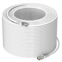 Cabo Ethernet Sunce Cat6 100M Cabo LAN 10Gbps RJ45, Branco