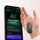 Neo 1 - Notador de reunião para conversas off-line e em pessoa - Resumos inteligentes, para-Dos e lembretes (Gunmetal)