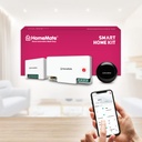 HomeMate Smart Home Kit para 1BHK (Lite), Smart Retrofit Switches para Automatizar 5 luzes, 1 ventilador e dispositivos de IR, sem re-ligação necessária, compatível com Alexa, Casa & Atalhos Siri...
