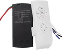 Sensor rápido QS-RF02 Kit de controle remoto do ventilador do teto .Switch de controle remoto de ventoinha sem fio e luz.