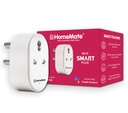 InícioMate WiFi Smart Plug Socket 16A (Pacote de 1), com monitoramento de energia, trabalha com Alexa, assistente e Siri (Tipo D - 16A, pacote de 1)