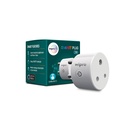 Wipro Garnet 10Um plug inteligente, funciona com Alexa, configuração simples Wi-Fi, monitoramento de energia, adequado para pequenos eletrodomésticos