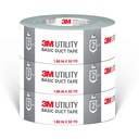 Fita básica do ducto do utilitário 3M, 1.88 em x 30 yd, 3 rolos, resistente à umidade