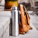 Clazkit garrafa de água de aço inoxidável Esportes / Geladeira garrafa com tampa de prova de vazamentos □ Parede única □ Para casa, escritório, ginásio, viajar □ Peso leve
