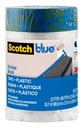ScotchBlue Pre Plastic Painters Fita, 24 em x 30yd, Fita e filme de mascaramento combinados em um produto, Cling estático para ficar em um lugar, sem fita de mascaramento de resíduos, filme unfolds a 24" de largura (PT2093EL-24)