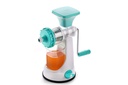 Ganesh Frutas e legumes Juicer alça de aço, Azul
