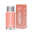 Milton Elfin 160 garrafa de água termósteel 160 ml, 24 Hr quente e frio I Leak Lid prova, ISI certificado I isolado a vácuo I para escritório, ginásio, escola I pêssego