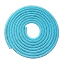iTronix 1.4 Medidor Protetor de Cabo Espiral para Todos os Cabos de Carregamento Móvel iPhone/Android (Pacote de 1) (Sky Blue)