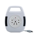 Âncora por Panasonic 6A 2 Pin Flex Box com Indicador e Manuseio Caixa Flex de 8 Mtr Extensão para Casa, Escritório (5219)