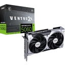 MSI GeForce RTX 5060 8G Ventus 2X OC Graphic Card - NVIDIA GeForce RTX 5060 GPU, 8GB GDDR7 128-bit Memory, 28 Gbps, PCI Express Gen 5 x16 Interface, até 2527 MHz, TORX Fan 5.0