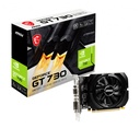 MSI GeForce GT 730 ddr3 sdram pci e x4 Placa gráfica de 4GB - 4GB DDR3, PCI Express 2.0, DVI-D x1, D-SUB x1, HDMI 1.4a x1 (N730K-4GD3/OCV1)