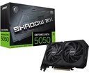 MSI Gaming RTX 5050 8G Shadow 2X OC Graphics Card (8GB GDDR6,128 bits, Extreme Performance: 2617MHz, DisplayPort x3 2.1a, HDMI 2.1b, NVIDIA Blackwell Architecture)