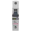 Anchor by Panasonic UNO 6 Amp Single Pole C Curve MCB | ISI Marked Single Pole 6A Miniature Circuit Breaker (98001)