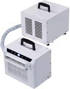 Split System Air Conditioners 13000 BTU Room Cooler with Touch Panel and Remote Control 24H Timer Top Handle Designfor Home Office Camping No Assembly Required